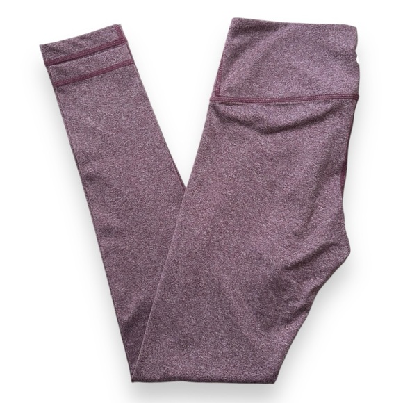 NWOT Heathered Plum High-Rise Leggings · 90 Degree by Reflex · Size S - Picture 4 of 9